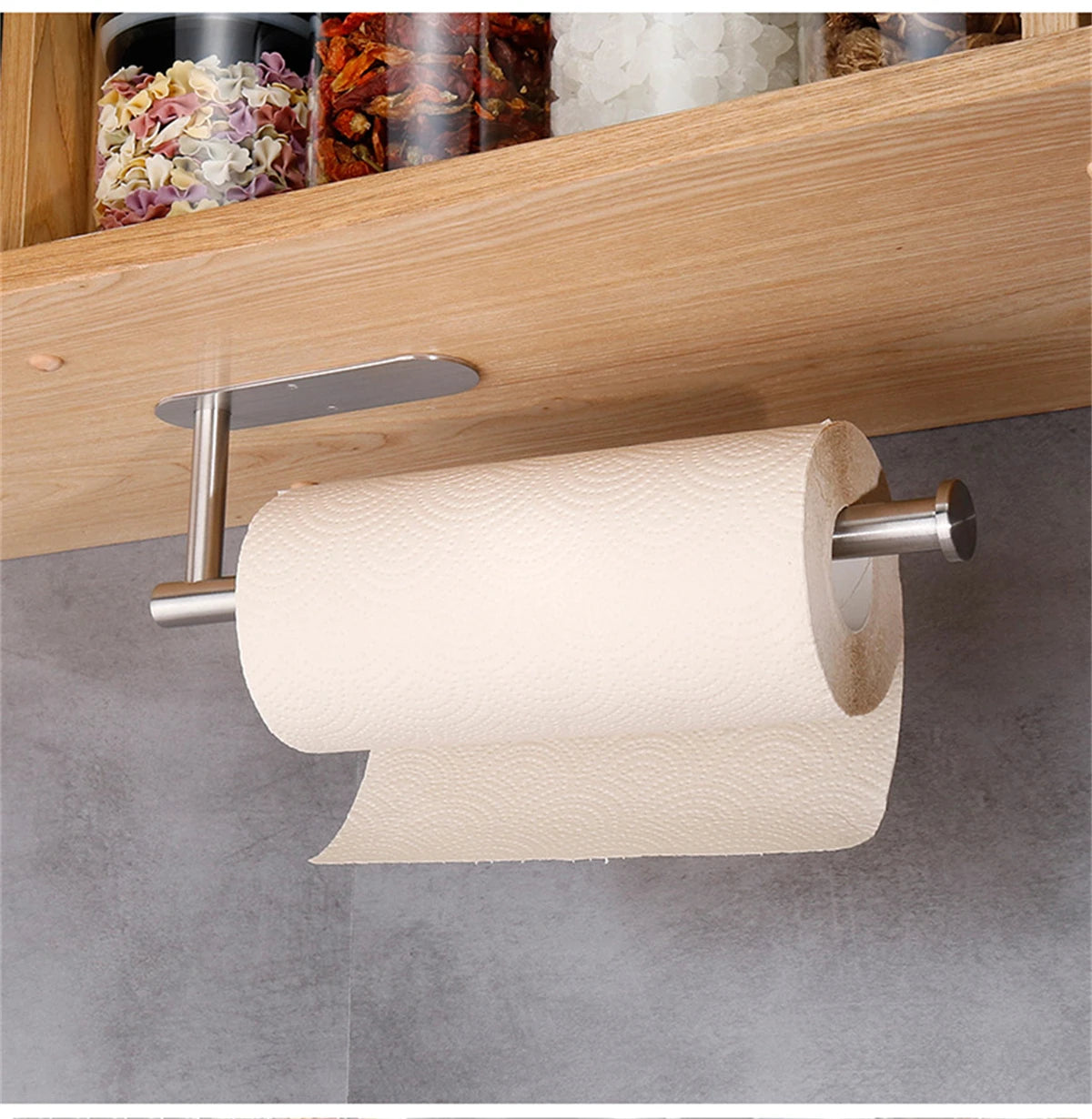 Adhesive Paper Towel Holder
