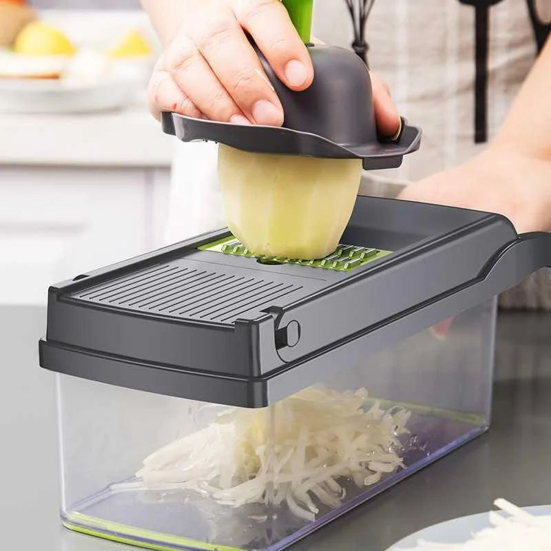 Guarded Vegetable Chopper Set