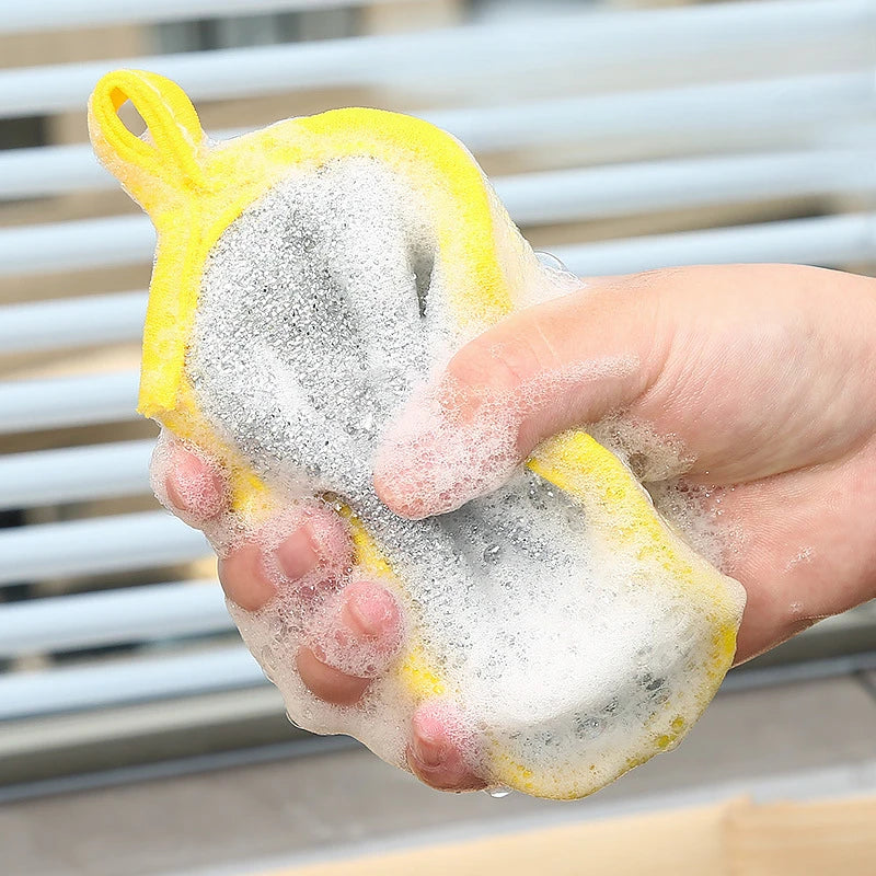 Double-Sided Dishwashing Scrub Set