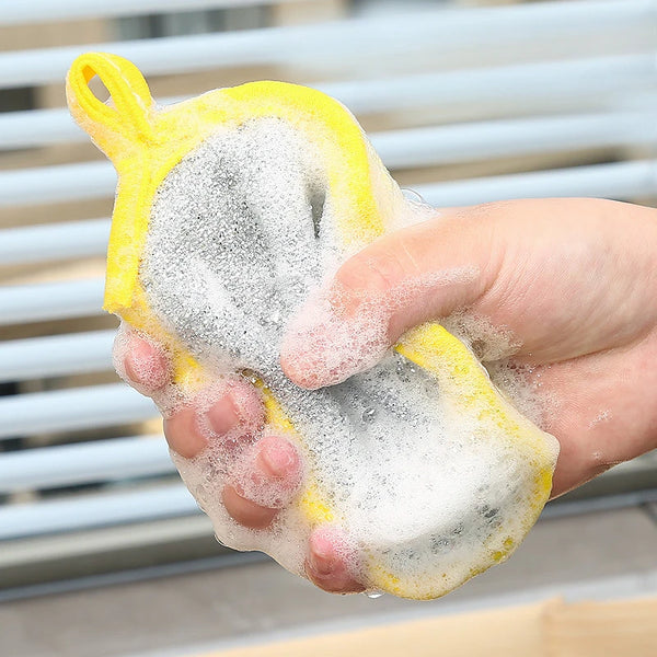 Double-Sided Dishwashing Scrub Set