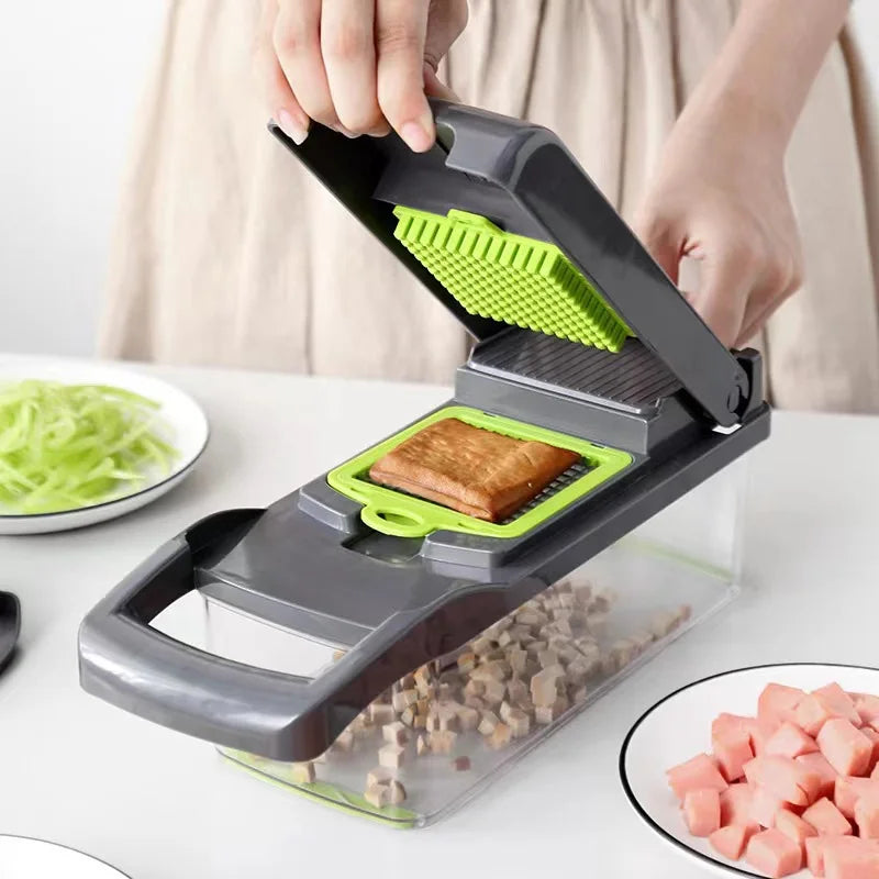 Guarded Vegetable Chopper Set