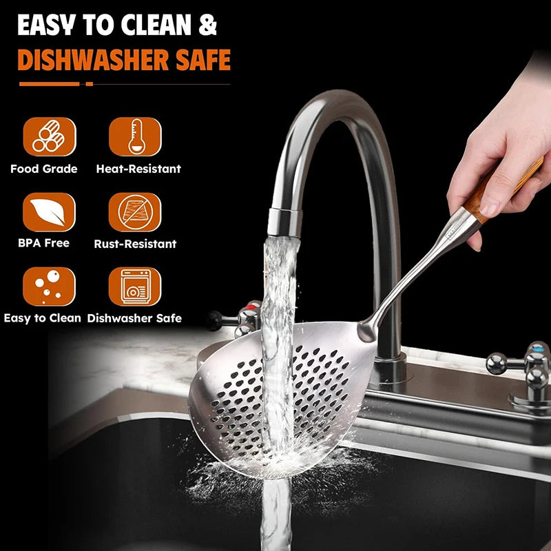 Stainless Steel Skimmer Ladle